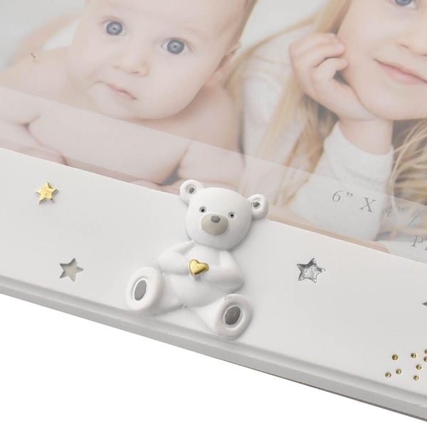 Bambino Resin Me & My Sister Photo Frame 6 x 4