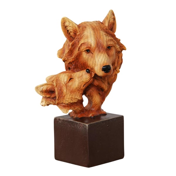 Naturecraft Resin Wolves Figurine