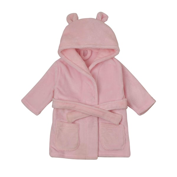 Bambino Baby's First Dressing Gown - Pink 3-6 Months Bambino Baby's First Dressing Gown - Pink 3-6 Months