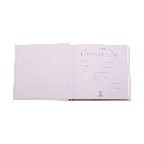 Christening Pearlised Photo Album 4 x 6