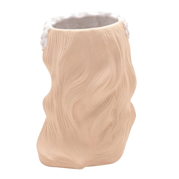 Country Living Ceramic Planter Large - Fingers On Lips Girl