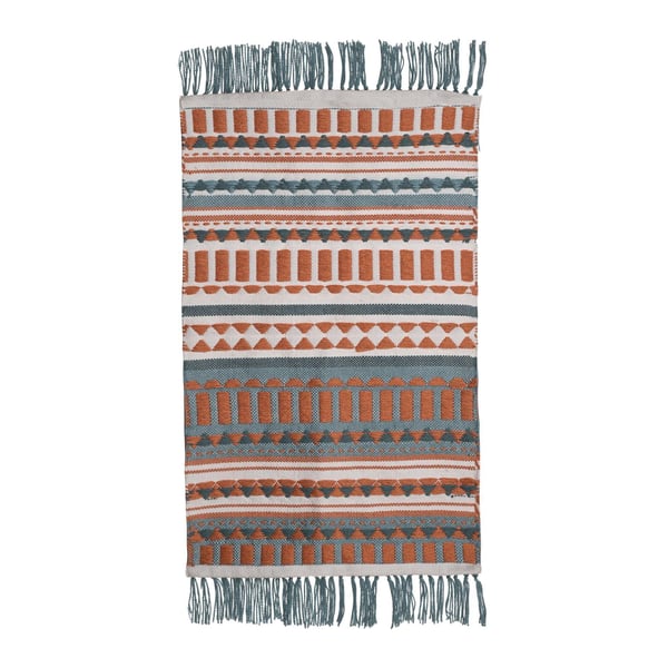 Country Living Outdoor Small Woven Patterned Rug - 60cm x 90cms