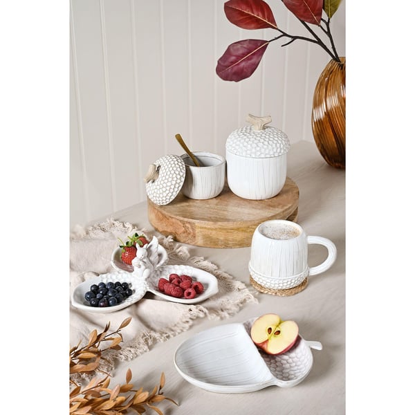 Country Living Squirrel & Acorn 3 Tray Serving Plate
