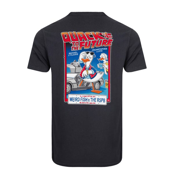 Weird Fish Mens Quack to the Future RSPB Collaboration T-Shirt