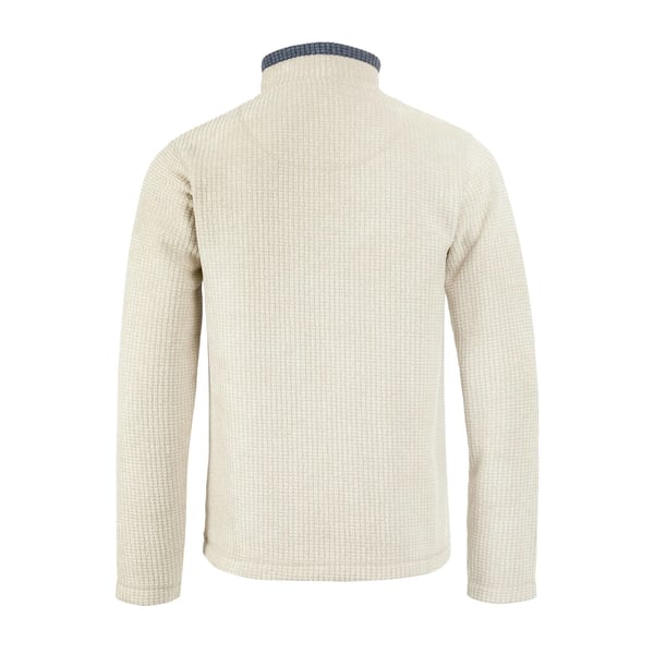 Weird Fish Mens Newark Grid Eco Friendly Quarter Zip Fleece Top