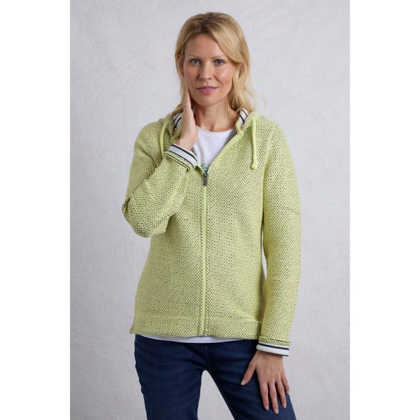 Weird Fish Womens/Ladies Chicoa Macaroni Full Zip Hoodie
