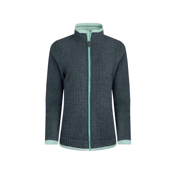 Weird Fish Womens/Ladies Ariana Grid Eco Friendly Full Zip Fleece Jacket