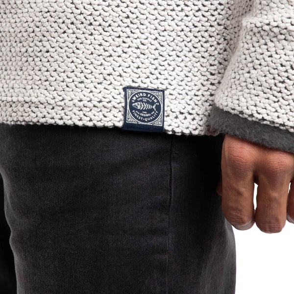 Weird Fish Mens Cruiser Macaroni Quarter Zip Pullover