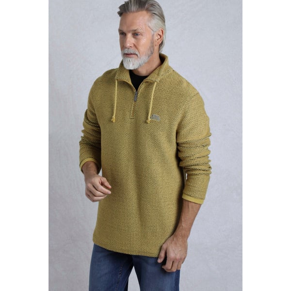 Weird Fish Mens Cruiser Macaroni Quarter Zip Pullover