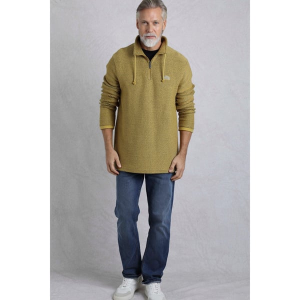 Weird Fish Mens Cruiser Macaroni Quarter Zip Pullover