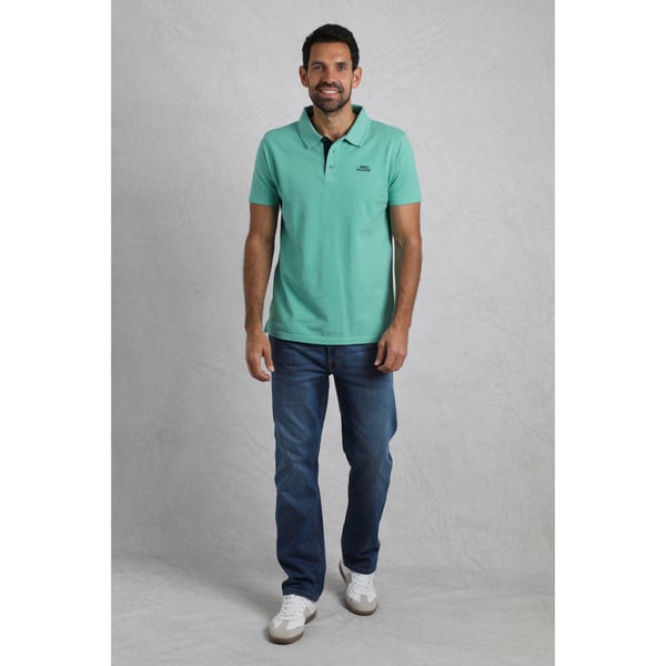 Weird Fish Mens Miles Pique Organic Polo Shirt