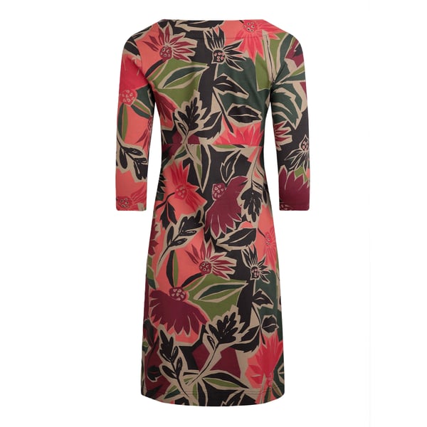 Weird Fish Womens/Ladies Starshine Abstract Floral Jersey Organic Dress