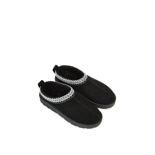 XY London Womens/Ladies Zoe Aztec Faux Fur Lined Slippers