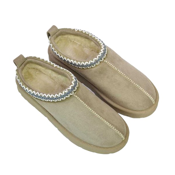 XY London Womens/Ladies Zoe Aztec Faux Fur Lined Slippers