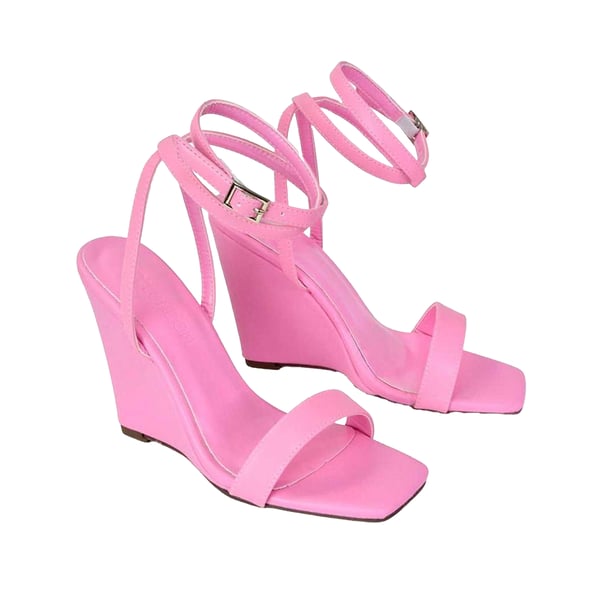 XY London Womens/Ladies Collins Strappy Wedge Sandals