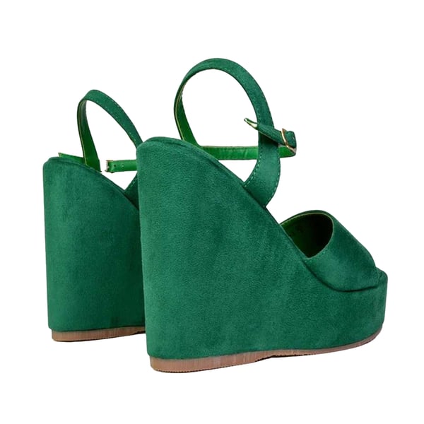 XY London Womens/Ladies Belinda Strappy Platform Heel Wedge Sandals