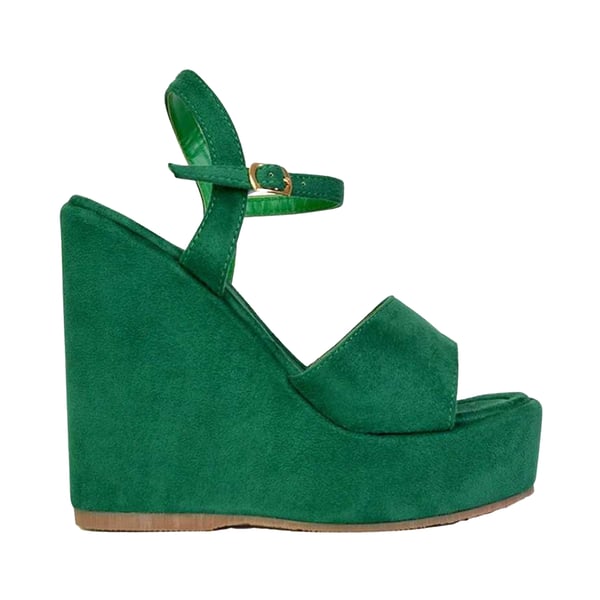 XY London Womens/Ladies Belinda Strappy Platform Heel Wedge Sandals