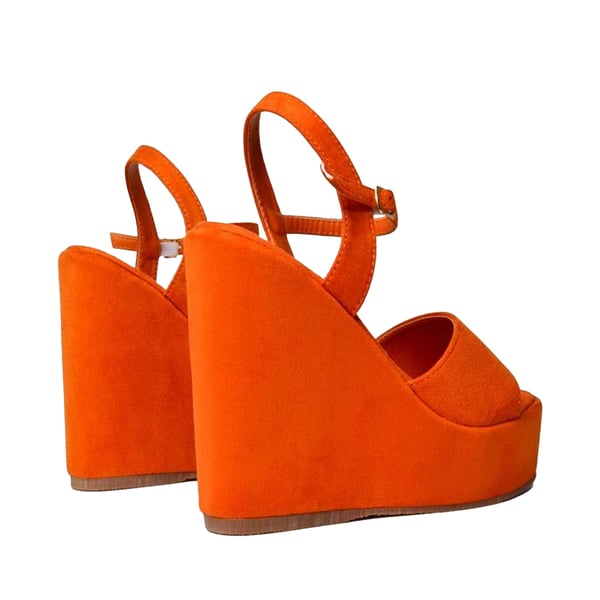 XY London Womens/Ladies Belinda Strappy Platform Heel Wedge Sandals