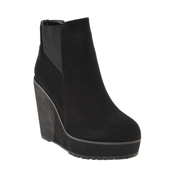 XY London Womens/Ladies Roweena Wedge Boots XY London Womens/Ladies Roweena Wedge Boots
