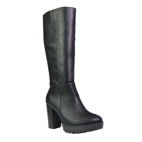 XY London Womens/Ladies Addie Chunky Platform Ankle Boots XY London Womens/Ladies Addie Chunky Platform Ankle Boots