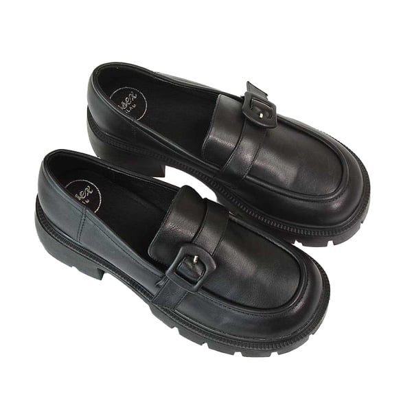 XY London Womens/Ladies Adelaide Chunky Platform Loafers