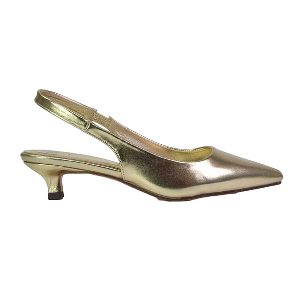 XY London Womens/Ladies Avalone Metallic Kitten Heel Sandals