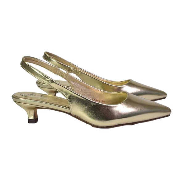 XY London Womens/Ladies Avalone Metallic Kitten Heel Sandals