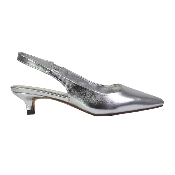 XY London Womens/Ladies Avalone Metallic Kitten Heel Sandals