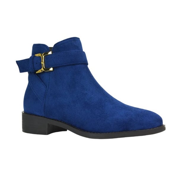 XY London Womens/Ladies Shyla Zip Low Heel Chelsea Boots