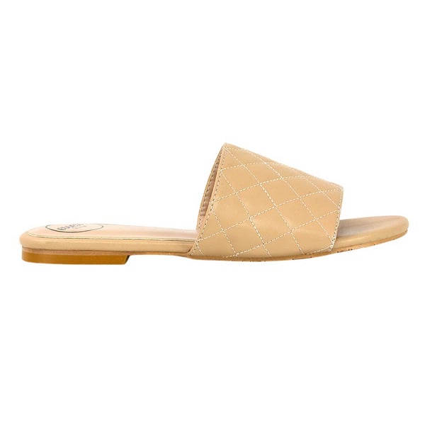 XY London Womens/Ladies Saylor Quilted Strappy Flat Sliders