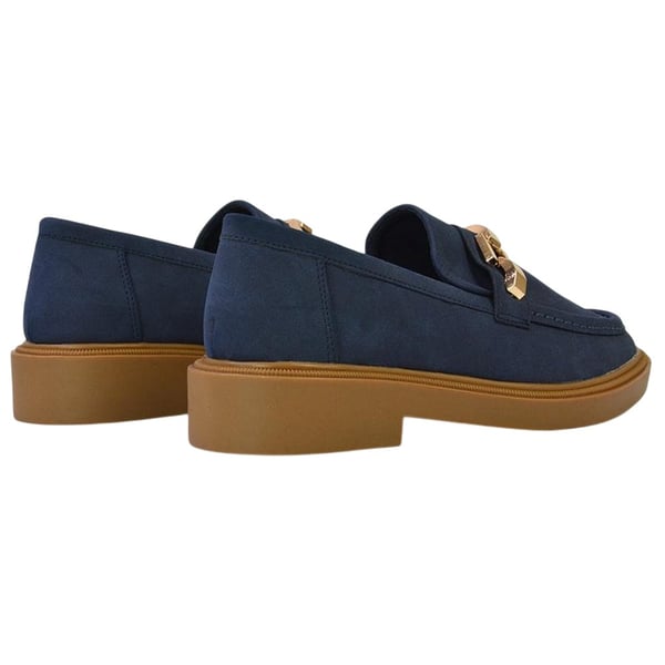 XY London Womens/Ladies Dakoa Chain Detail Loafers