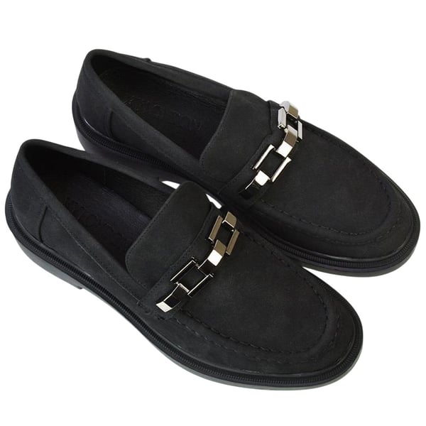 XY London Womens/Ladies Dakoa Chain Detail Loafers