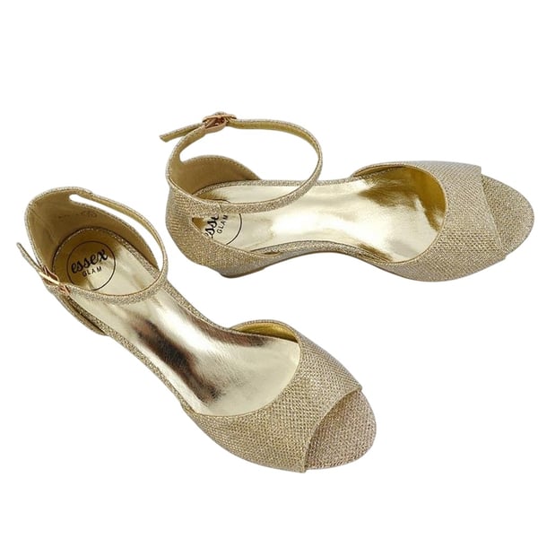 XY London Womens/Ladies Lottie Peep Toe Wedge Sandals