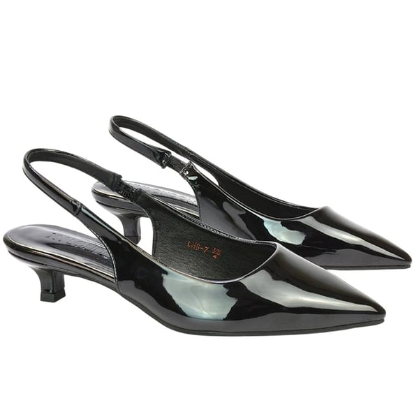 XY London Womens/Ladies Jenny Sling Back Kitten Heel Pumps