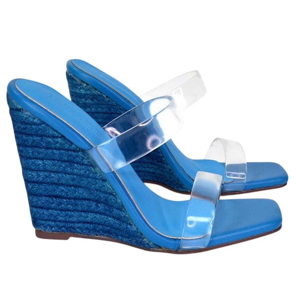XY London Womens/Ladies Shea Strappy Wedge Espadrilles