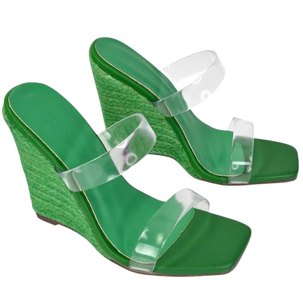 XY London Womens/Ladies Shea Strappy Wedge Espadrilles
