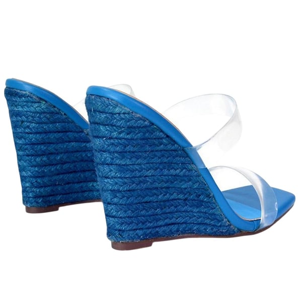 XY London Womens/Ladies Shea Strappy Wedge Espadrilles