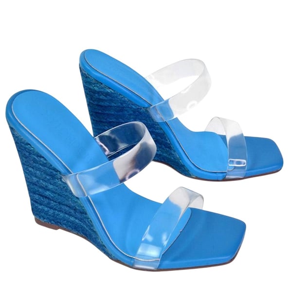 XY London Womens/Ladies Shea Strappy Wedge Espadrilles
