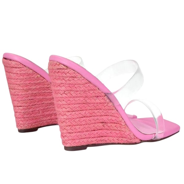 XY London Womens/Ladies Shea Strappy Wedge Espadrilles