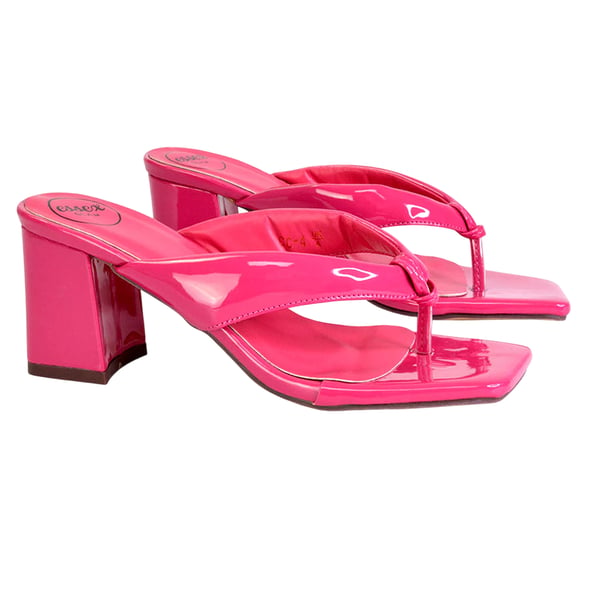 XY London Womens/Ladies Lylia Toe Post Block Heel Sandals