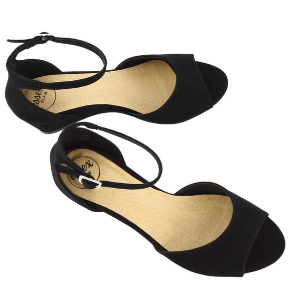 XY London Womens/Ladies Lottie Peep Toe Wedge Sandals