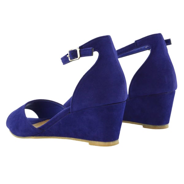 XY London Womens/Ladies Lottie Peep Toe Wedge Sandals