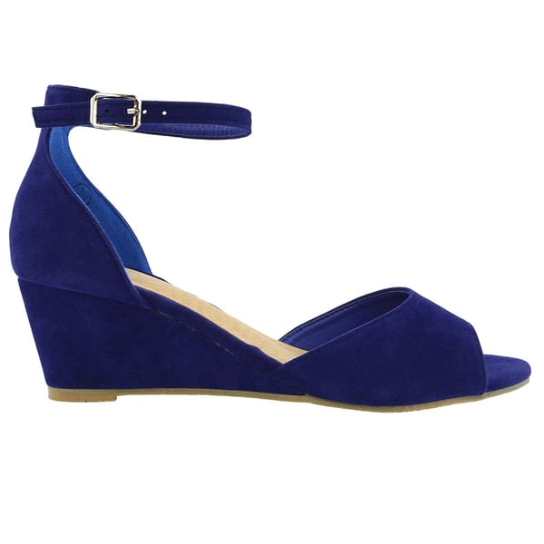 XY London Womens/Ladies Lottie Peep Toe Wedge Sandals