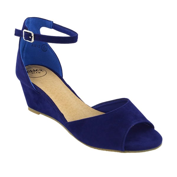 XY London Womens/Ladies Lottie Peep Toe Wedge Sandals