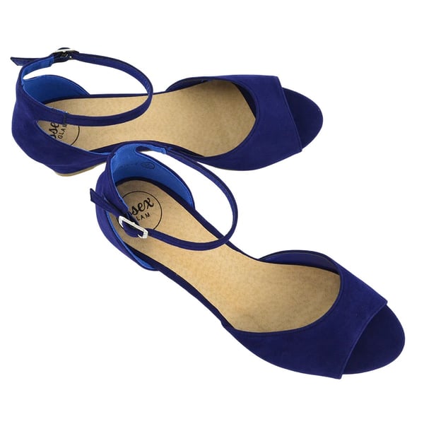 XY London Womens/Ladies Lottie Peep Toe Wedge Sandals