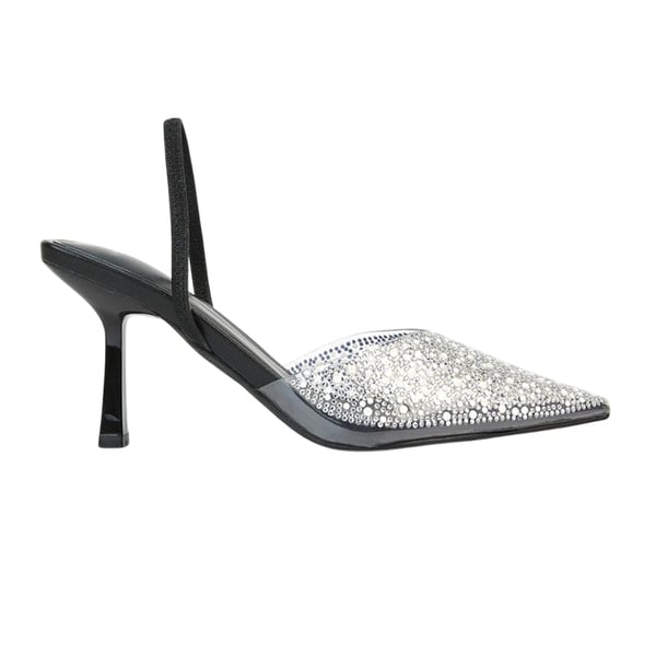 XY London Womens/Ladies Kadie Jewel Sling Back Court Pumps