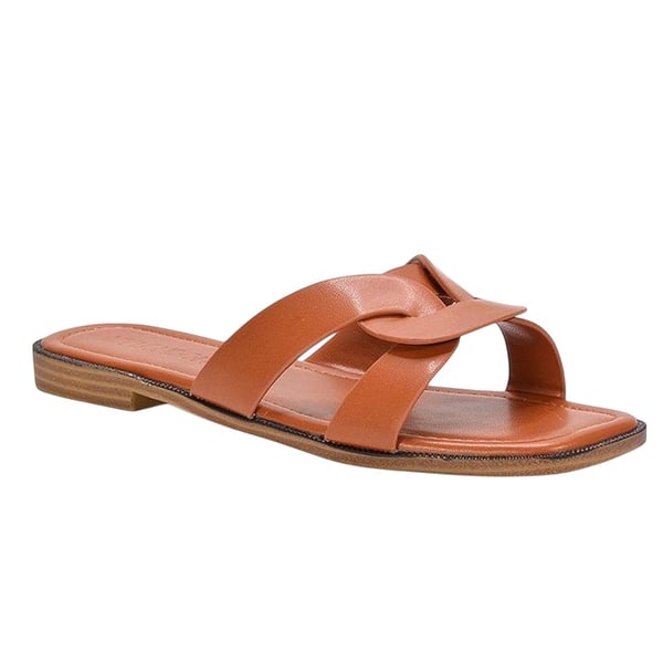 XY London Womens/Ladies Charley Open Toe Sliders