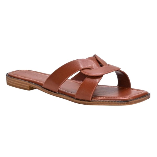 XY London Womens/Ladies Charley Open Toe Sliders
