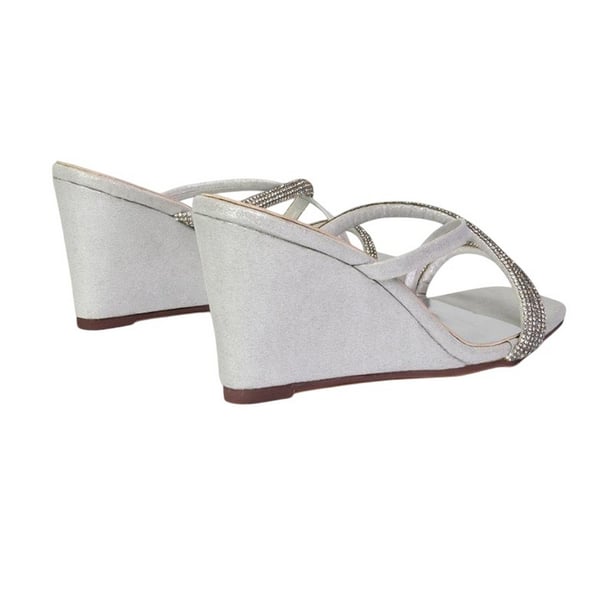 XY London Womens/Ladies Kinsley Diamante Strappy Wedge Sandals