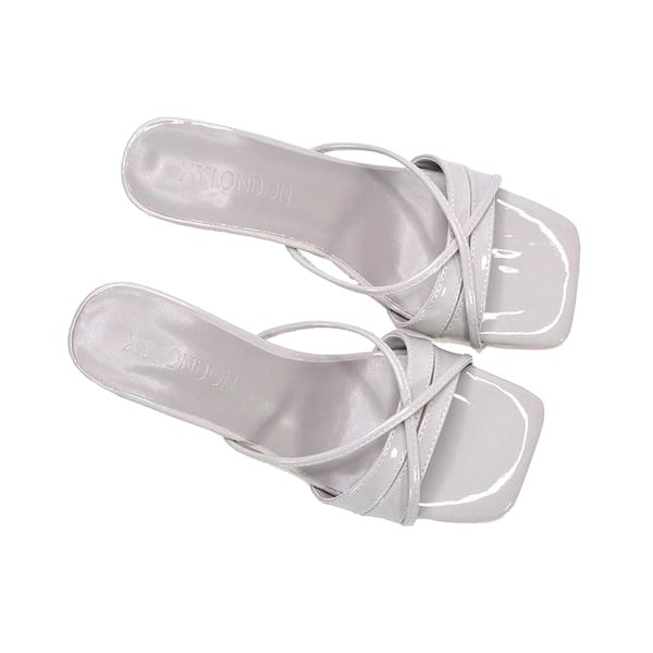 XY London Womens/Ladies Claudia Metallic Mules
